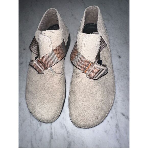 NWOB Chaco Women's Paonia Rough Suede Clog Teak, US size 9 - Picture 1 of 9
